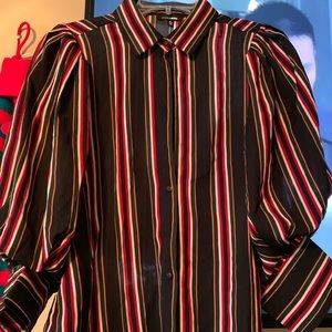 Striped blouse from fashion Nova